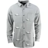 Lazy Oaf Today Long Sleeve Shirt (gray)