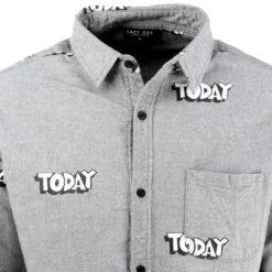 Lazy Oaf Today Long Sleeve Shirt (gray) -Marvia Wear Sales Store 04 29 15lazyoaf 004