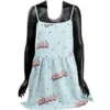 Lazy Oaf Women Hello Hello Dress (blue)