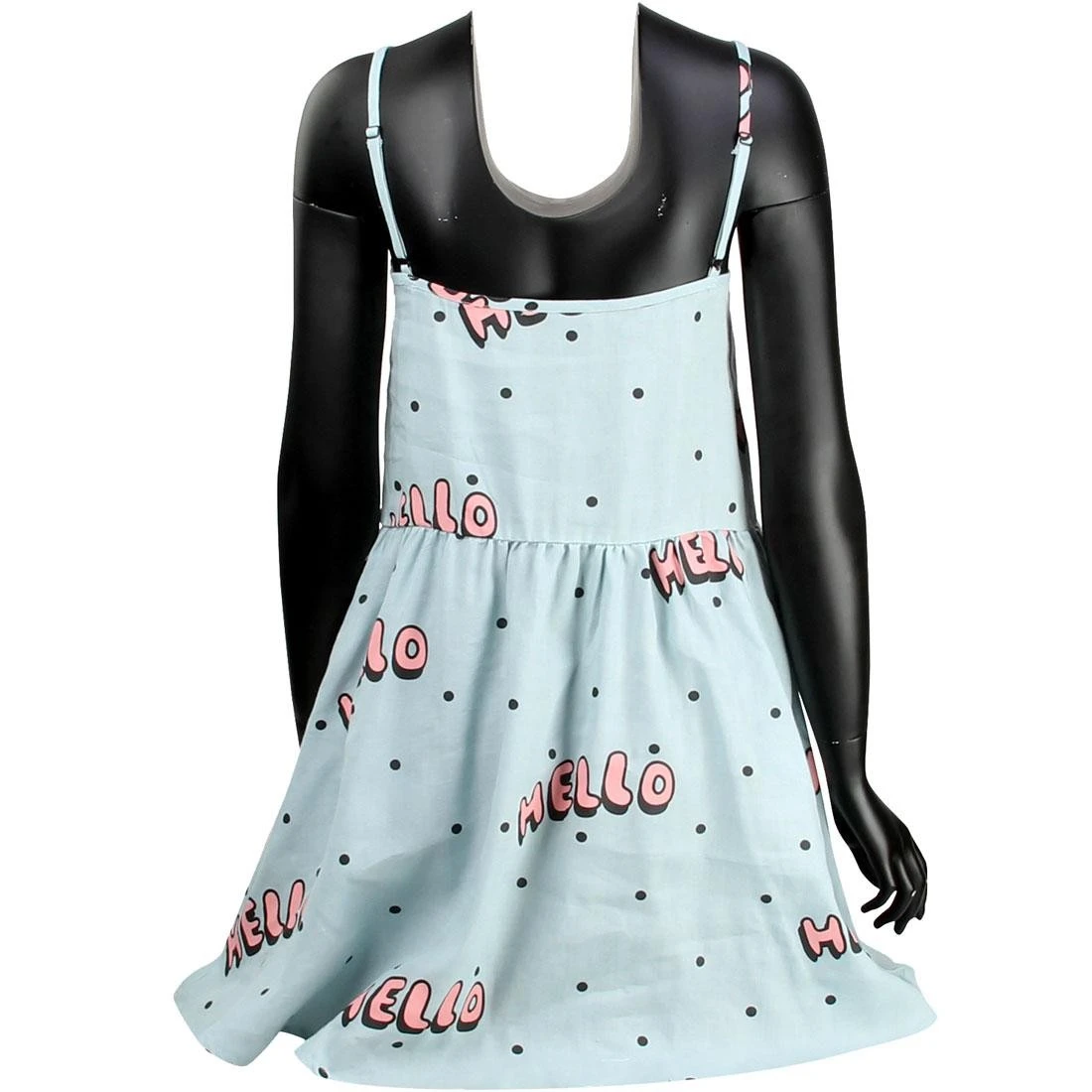 Lazy Oaf Women Hello Hello Dress (blue) 2 Lazy Oaf Women Hello Hello Dress (blue) - Image 2