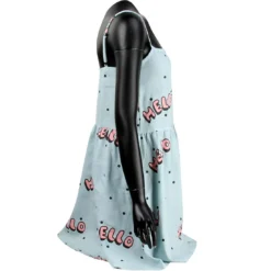 Lazy Oaf Women Hello Hello Dress (blue) 5 Lazy Oaf Women Hello Hello Dress (blue) -Marvia Wear Sales Store 05 19 15lazyoaf 023