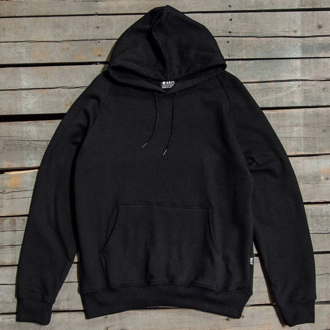 BAIT Men Premium Hoody - Made In Los Angeles (black) 1 BAIT Men Premium Hoody - Made In Los Angeles (black)