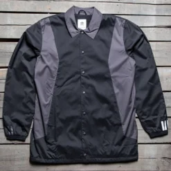 Adidas Men White Mountaineering Long Bench Jacket (black)