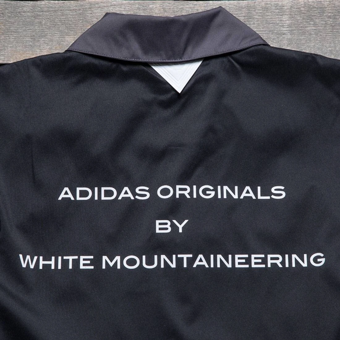 Adidas Men White Mountaineering Long Bench Jacket (black) 5 Adidas Men White Mountaineering Long Bench Jacket (black) - Image 5