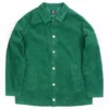 BAIT Unisex Corduroy Coaches Jacket (green / Kelly)