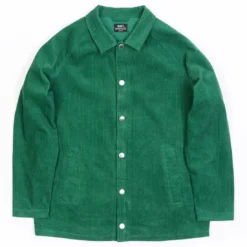 BAIT Unisex Corduroy Coaches Jacket (green / Kelly)