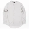 BAIT Men Mandarin Collar Button Up Shirt (khaki)