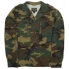 Alpha Industries Men F2 French Field Coat (camo / Woodland Camo)