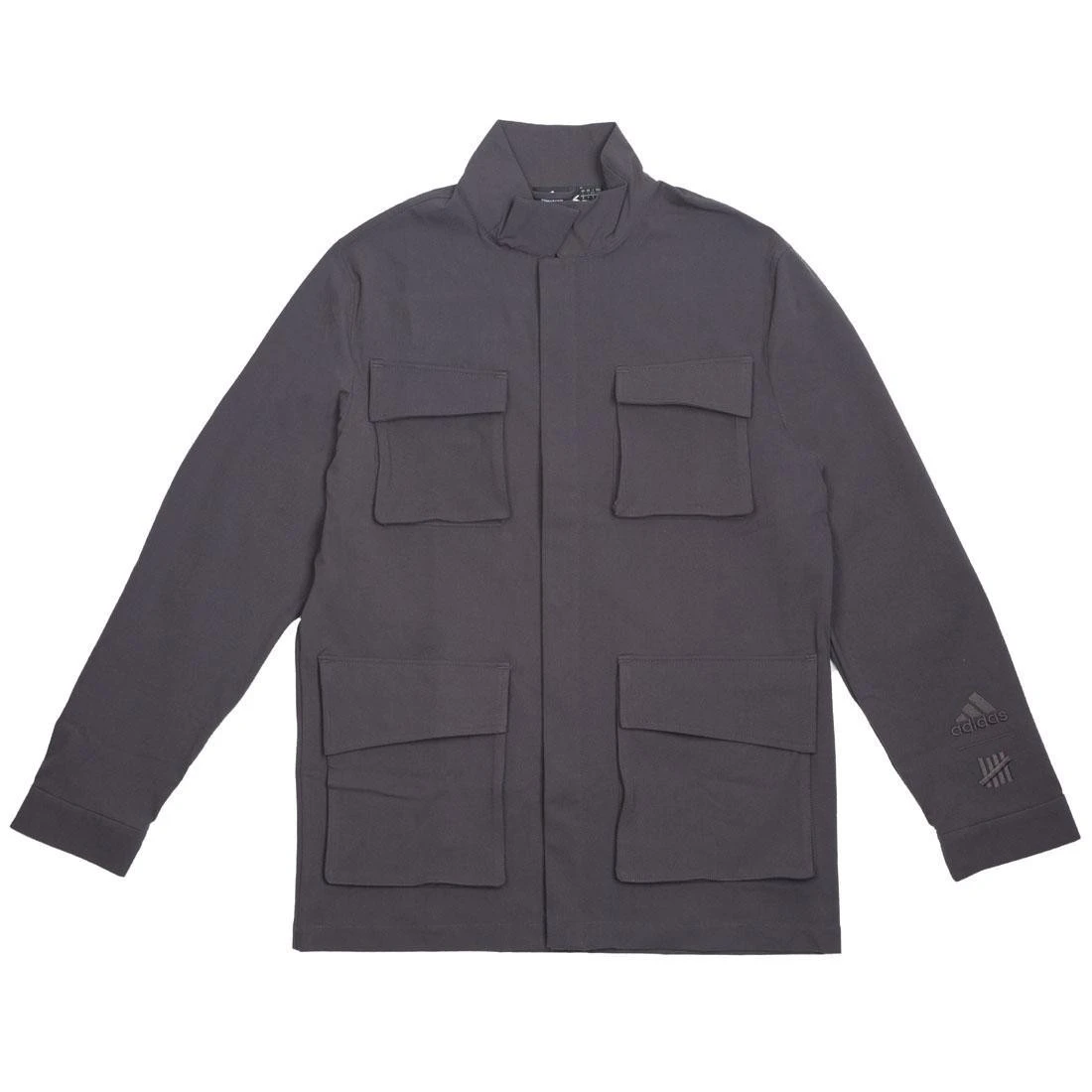 Adidas X Undefeated Men BDU Shirt (black / Utility Black / Antique Metallic Silver) 1 Adidas X Undefeated Men BDU Shirt (black / Utility Black / Antique Metallic Silver)