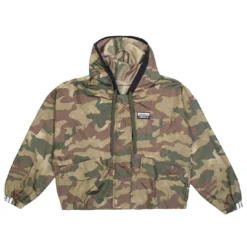 Adidas Women Windbreaker (green / Hemp / Earth Green / Base Green / Cargo Brown)