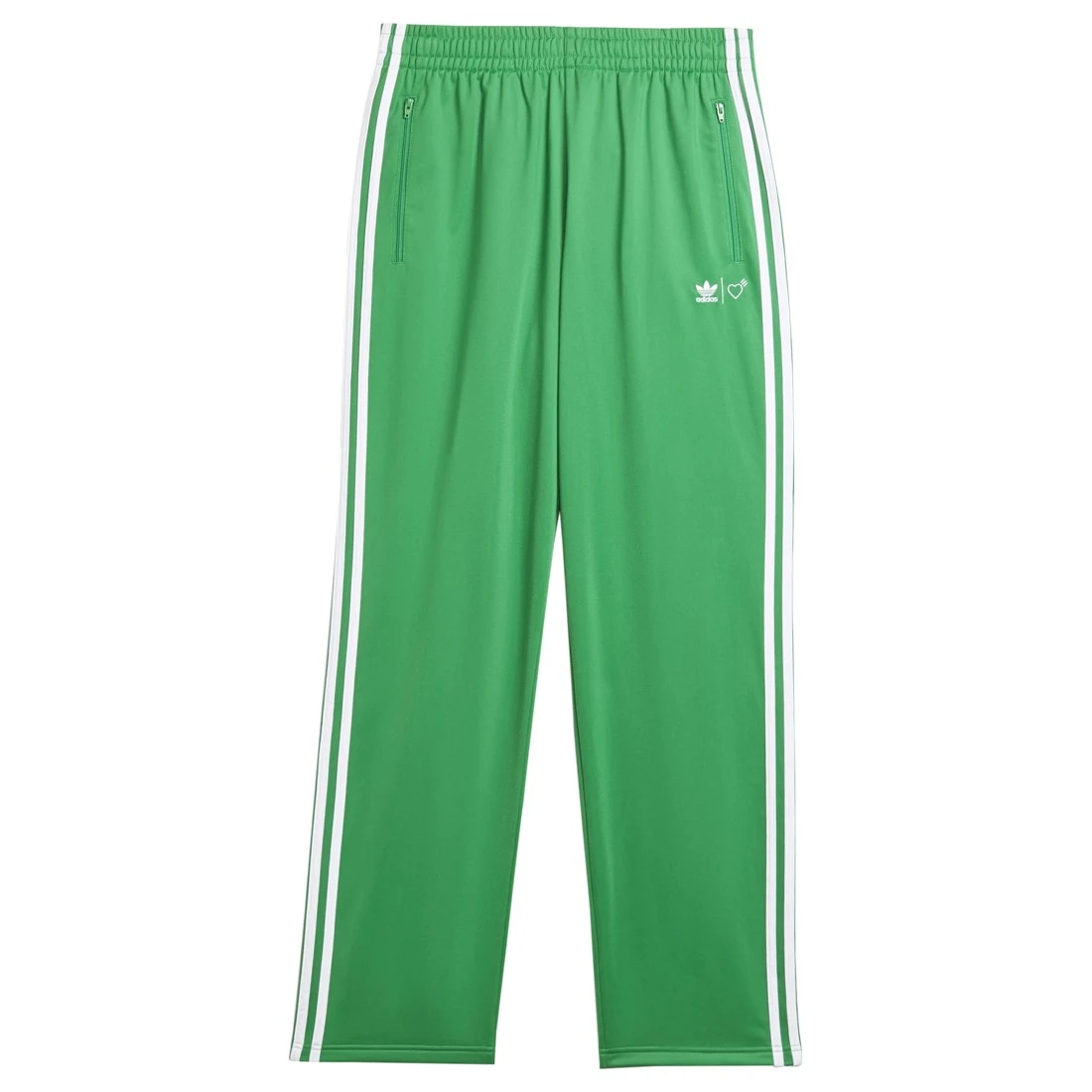 Adidas X Human Made Men Firebird Track Pants (green) 1 Adidas X Human Made Men Firebird Track Pants (green)