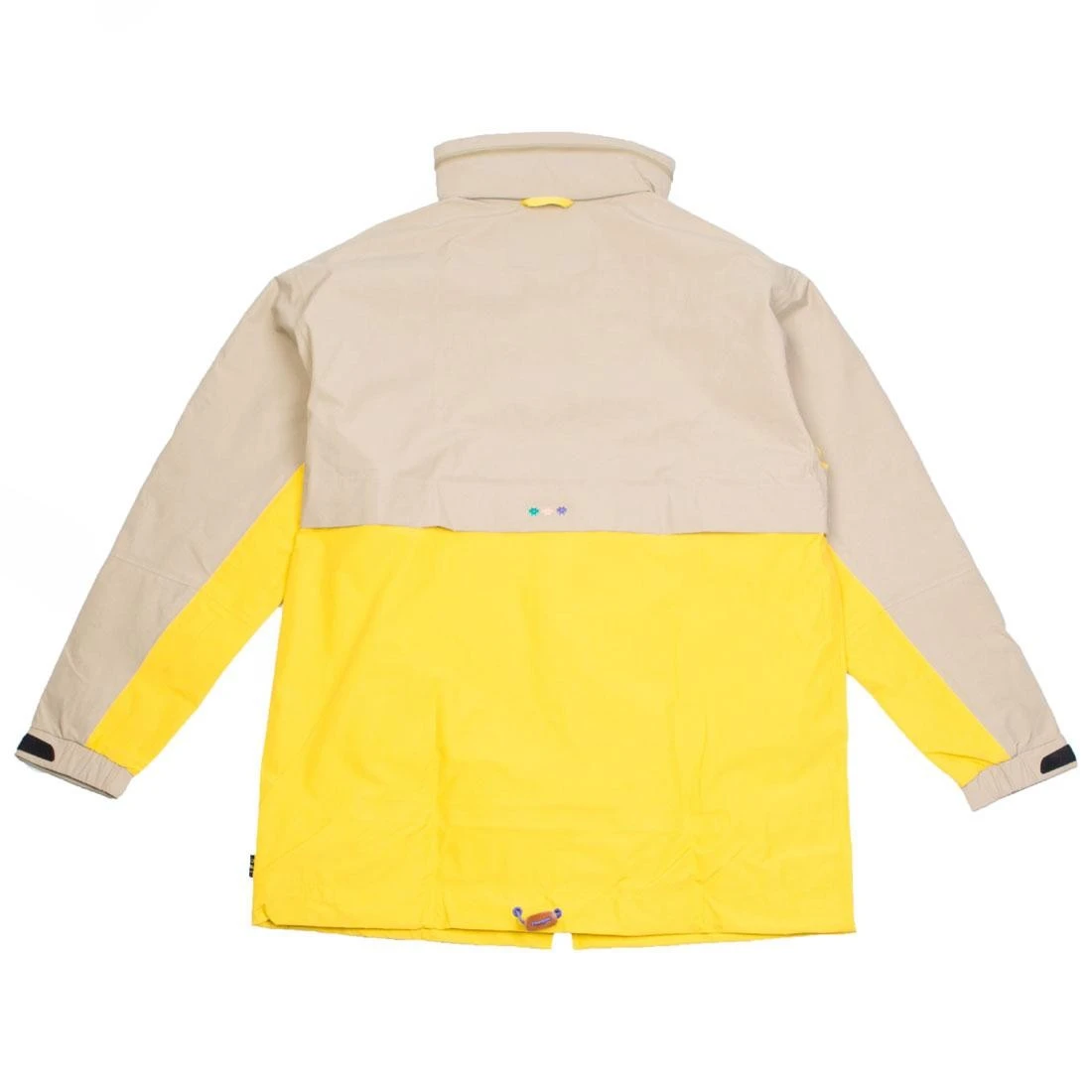 Adidas X Pharrell Williams Men Hu Hiking 3-Layer Jacket (beige / Hemp / Eqt Yellow) 2 Adidas X Pharrell Williams Men Hu Hiking 3-Layer Jacket (beige / Hemp / Eqt Yellow) - Image 2
