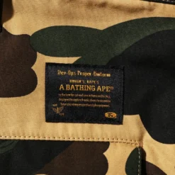 A Bathing Ape Men 1st Camo Cargo Pants (yellow) -Marvia Wear Sales Store ap1i30152019yel 3
