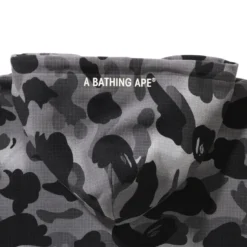 A Bathing Ape Men Grid Camo Pullover Hoodie (black) -Marvia Wear Sales Store ap1i80114005blk 3