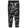 A Bathing Ape Men City Camo Shark Sweat Pants (black)