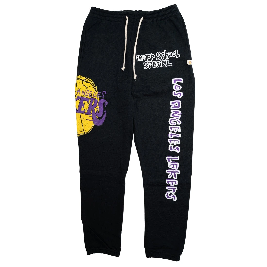 After School Special X NBA Men Lakers Doodle Sweatpants (black) 1 After School Special X NBA Men Lakers Doodle Sweatpants (black)