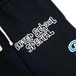 After School Special X NBA Men Warriors Doodle Sweatpants (black) -Marvia Wear Sales Store azwarrpantsblk 3