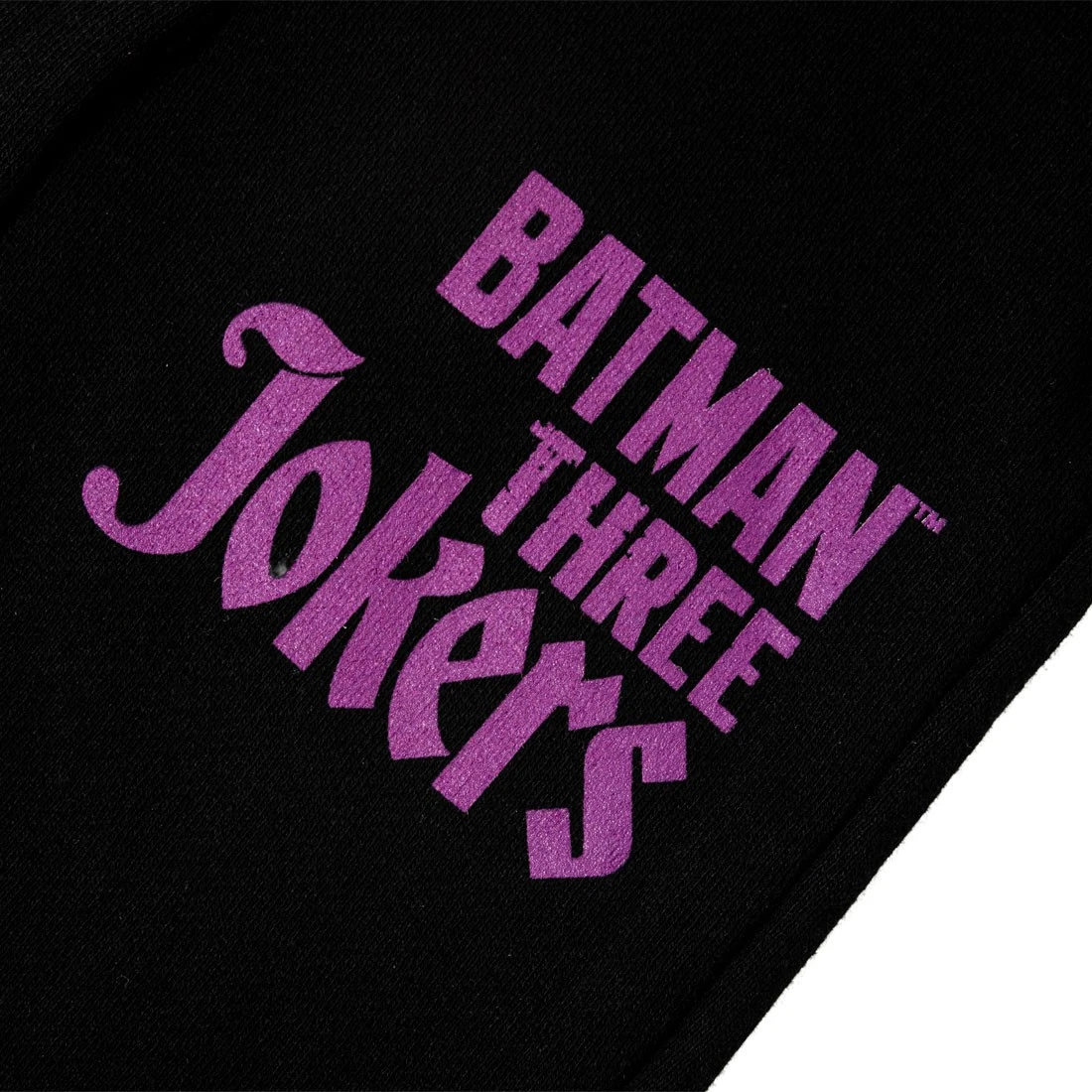 BAIT X Batman Three Jokers Men BAIT Logo Hoody (black) 2 BAIT X Batman Three Jokers Men BAIT Logo Hoody (black) - Image 2