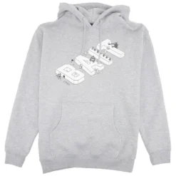 BAIT X Attack On Titan Men Titan BAIT Strategy Hoody (gray)