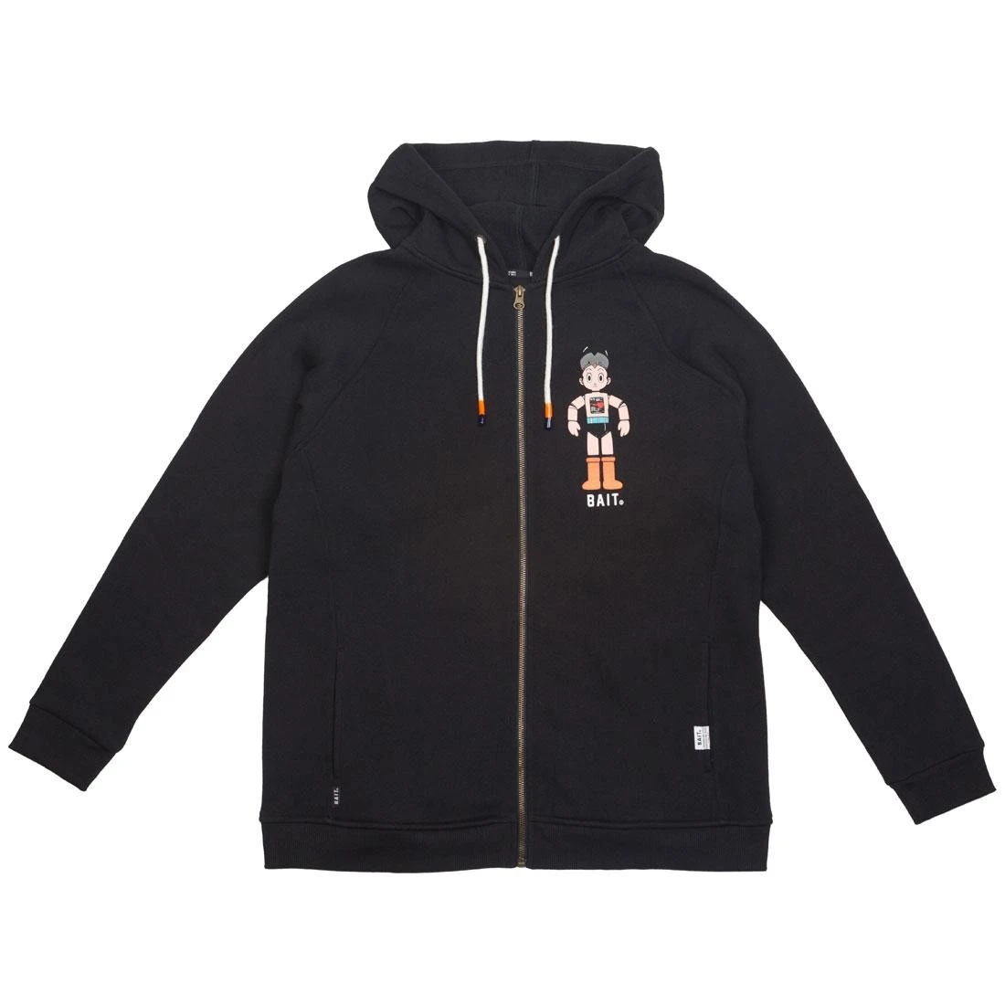 BAIT X Astro Boy Men 7 Special Powers Zip Hoody (black) 1 BAIT X Astro Boy Men 7 Special Powers Zip Hoody (black)