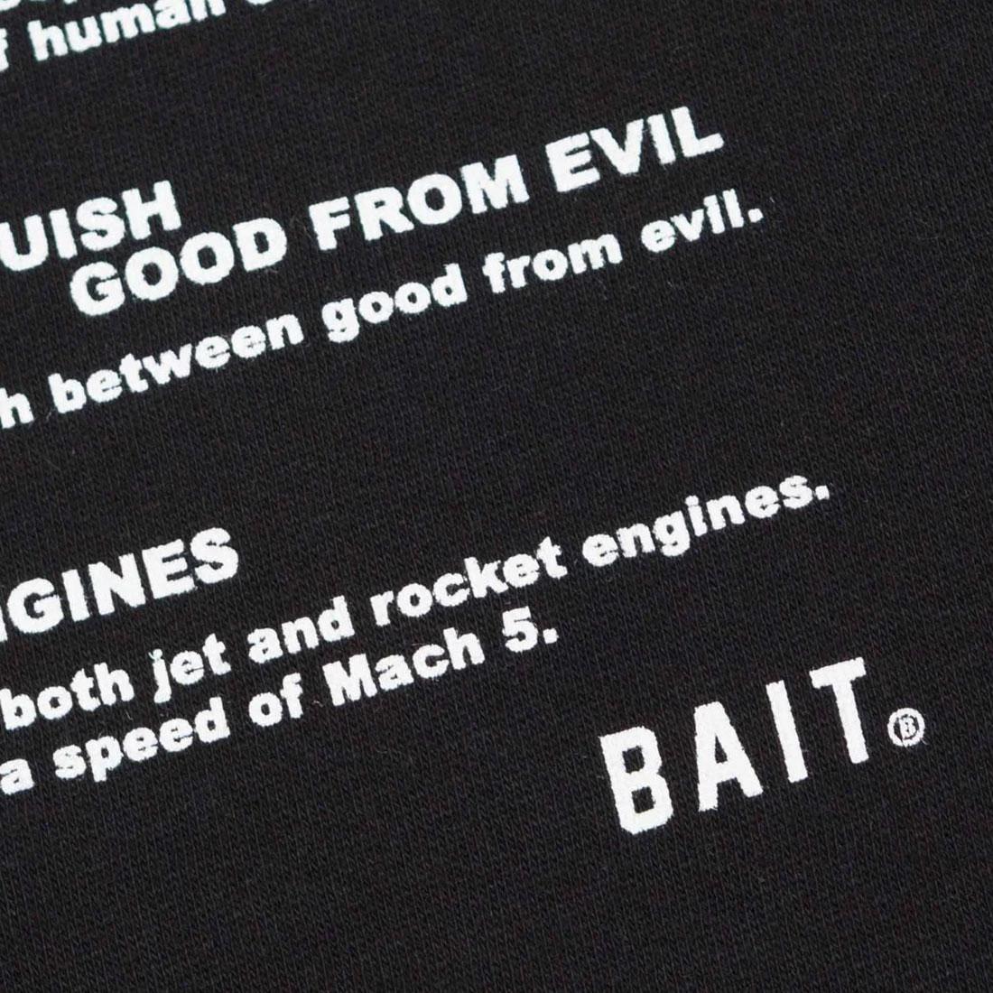 BAIT X Astro Boy Men 7 Special Powers Zip Hoody (black) 6 BAIT X Astro Boy Men 7 Special Powers Zip Hoody (black) - Image 6