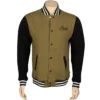 BAIT Basics Baseball Jacket (olive / Black)