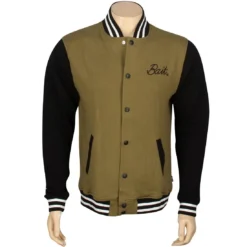 BAIT Basics Baseball Jacket (olive / Black)