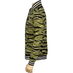 BAIT Basics Baseball Jacket (camo / Tiger Camo / Black) -Marvia Wear Sales Store babajackettcblk thum3 43394