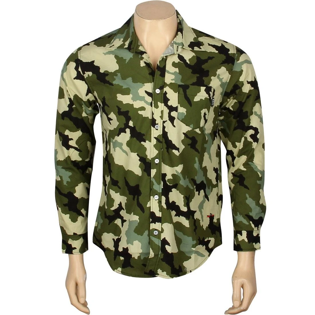 BAIT Basics Long Sleeve Shirt (camo) 1 BAIT Basics Long Sleeve Shirt (camo)