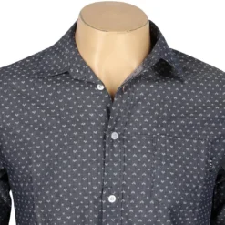 BAIT Basics Long Sleeve Shirt (blue / Light Blue) -Marvia Wear Sales Store babalslvshtlbl thum5 43395