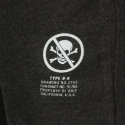 BAIT CruelWorld Sweatpants (charcoal / White) -Marvia Wear Sales Store babaswtpantcwh thum5 42547