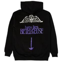BAIT X Beetlejuice Men Here Lie Betelgeuse Hoody (black) 5 BAIT X Beetlejuice Men Here Lie Betelgeuse Hoody (black) -Marvia Wear Sales Store babjherehdyblk 3