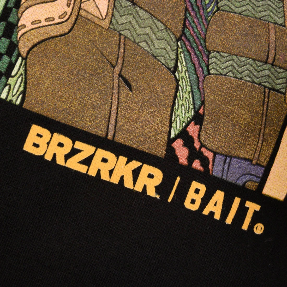 BAIT X Brzrkr #1 Men Tradd Moore Cover Color Variant Hoody (black) 4 BAIT X Brzrkr #1 Men Tradd Moore Cover Color Variant Hoody (black) - Image 4