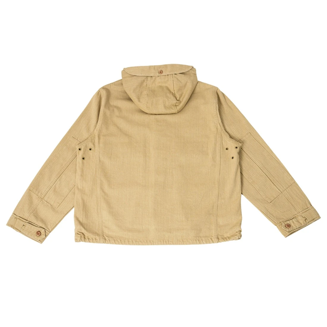 BAIT Men Denim Jacket (brown / Tan) 2 BAIT Men Denim Jacket (brown / Tan) - Image 2