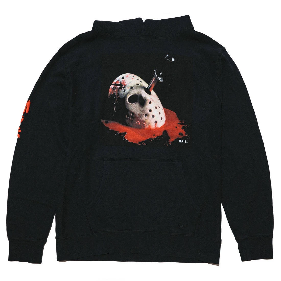 BAIT X Friday The 13th Men Mask Hoody (black) 1 BAIT X Friday The 13th Men Mask Hoody (black)