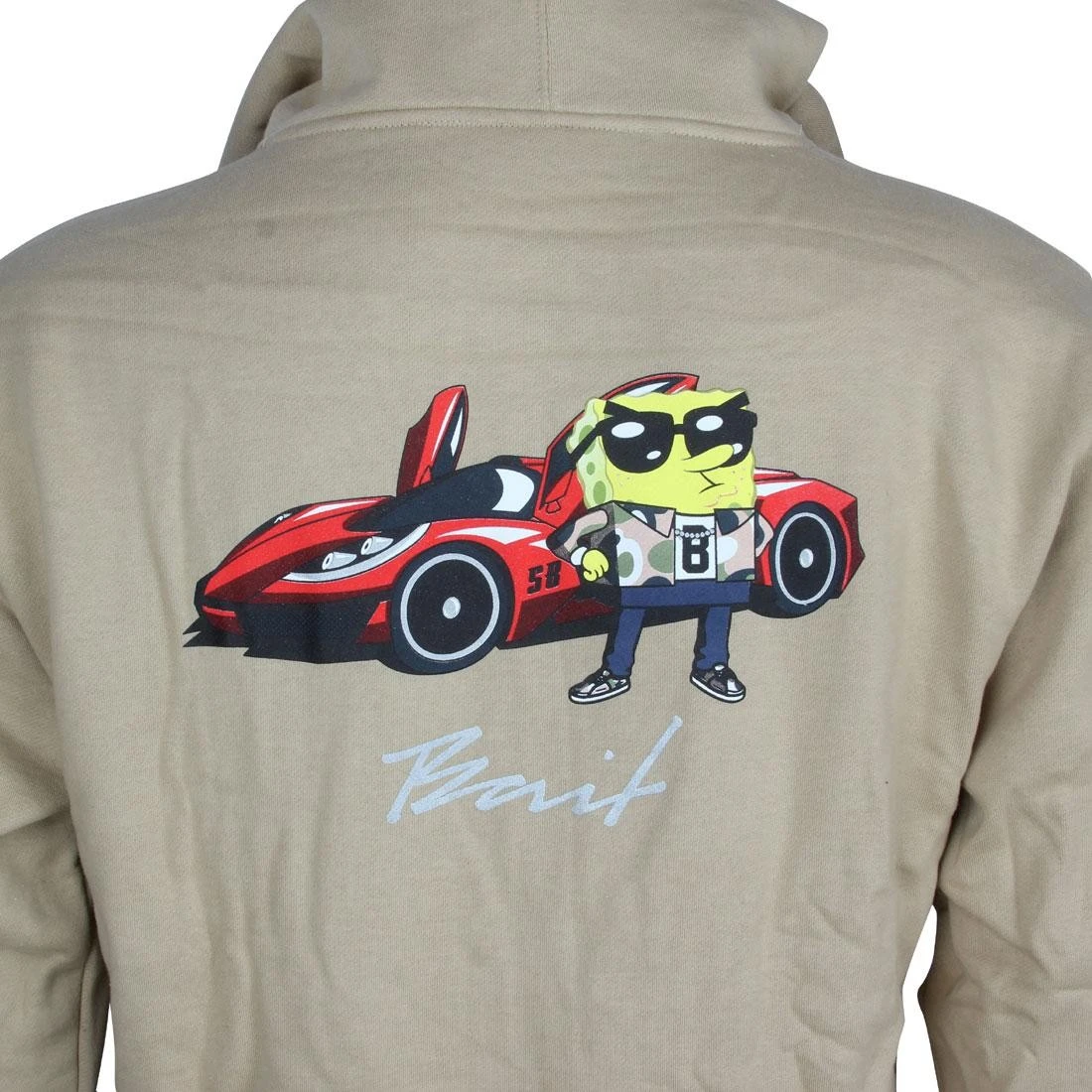 BAIT X SpongeBob SpongeBob SquarePants Pullover Hoody (tan) 5 BAIT X SpongeBob SpongeBob SquarePants Pullover Hoody (tan) - Image 5