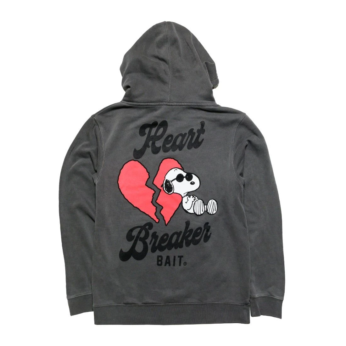 BAIT X Snoopy Men Heart Breaker Hoody (black / Pigment) 4 BAIT X Snoopy Men Heart Breaker Hoody (black / Pigment) - Image 4