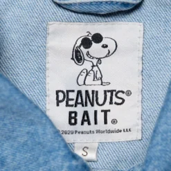 BAIT X Snoopy Mens Heartbreaker Denim Jacket (blue / Denim) -Marvia Wear Sales Store bahrtjckdenim 4