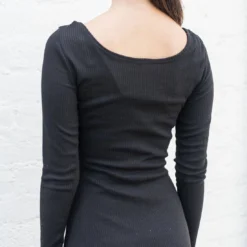 BAIT Women Body Con Dress With Inner Slip - Made In LA (black) -Marvia Wear Sales Store bait womens 5021