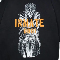 BAIT X Joker Men Inmate Hoody (black) -Marvia Wear Sales Store bajokerinm8hdybk 5