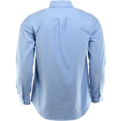 BAIT Oxford Long Sleeve Shirt (blue) -Marvia Wear Sales Store balslvshlblu thum2 45610