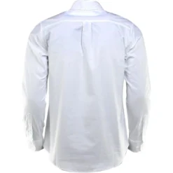 BAIT Oxford Long Sleeve Shirt (white) -Marvia Wear Sales Store balslvshlwht thum2 45611
