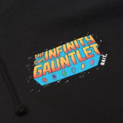 BAIT X Marvel Comics Men Infinity Gauntlet Thanos Hoody (black) -Marvia Wear Sales Store bamcthainhdyblk 2