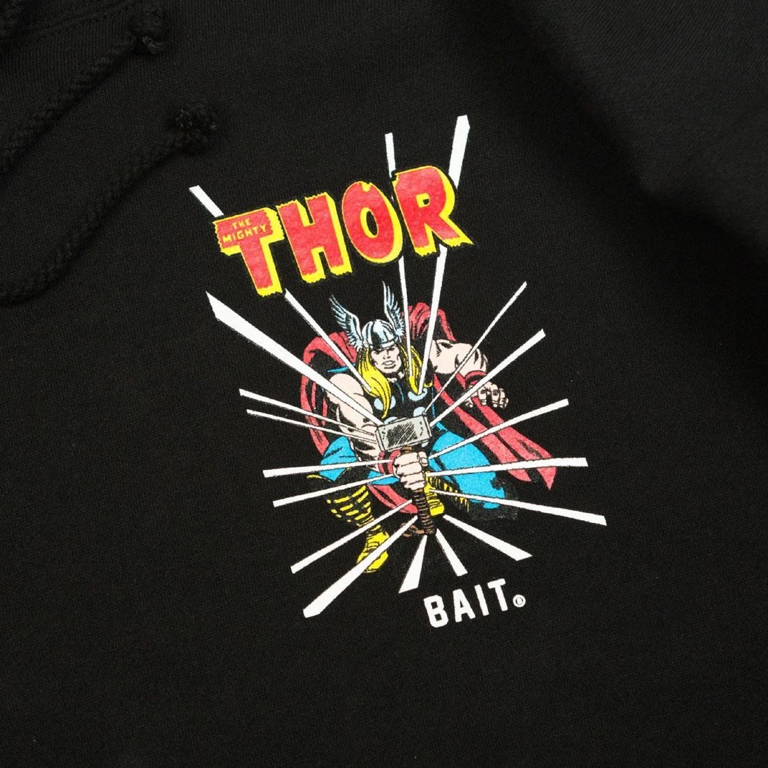 BAIT X Marvel Comics Men Thor Hoody (black) 3 BAIT X Marvel Comics Men Thor Hoody (black) - Image 3