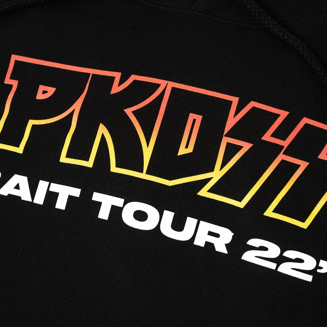 BAIT X Punk Drunkers Men Tour Hoody (black) 2 BAIT X Punk Drunkers Men Tour Hoody (black) - Image 2