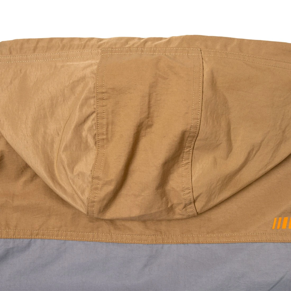 BAIT Men Rain Jacket (tan / Orange) 7 BAIT Men Rain Jacket (tan / Orange) - Image 7