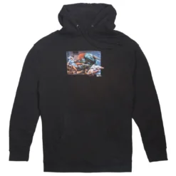 BAIT X Street Fighter Men The World Warrior Hoody (black)
