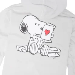 BAIT X Snoopy Men Lots Of Love Hoody (gray) -Marvia Wear Sales Store basnplolovegry 4