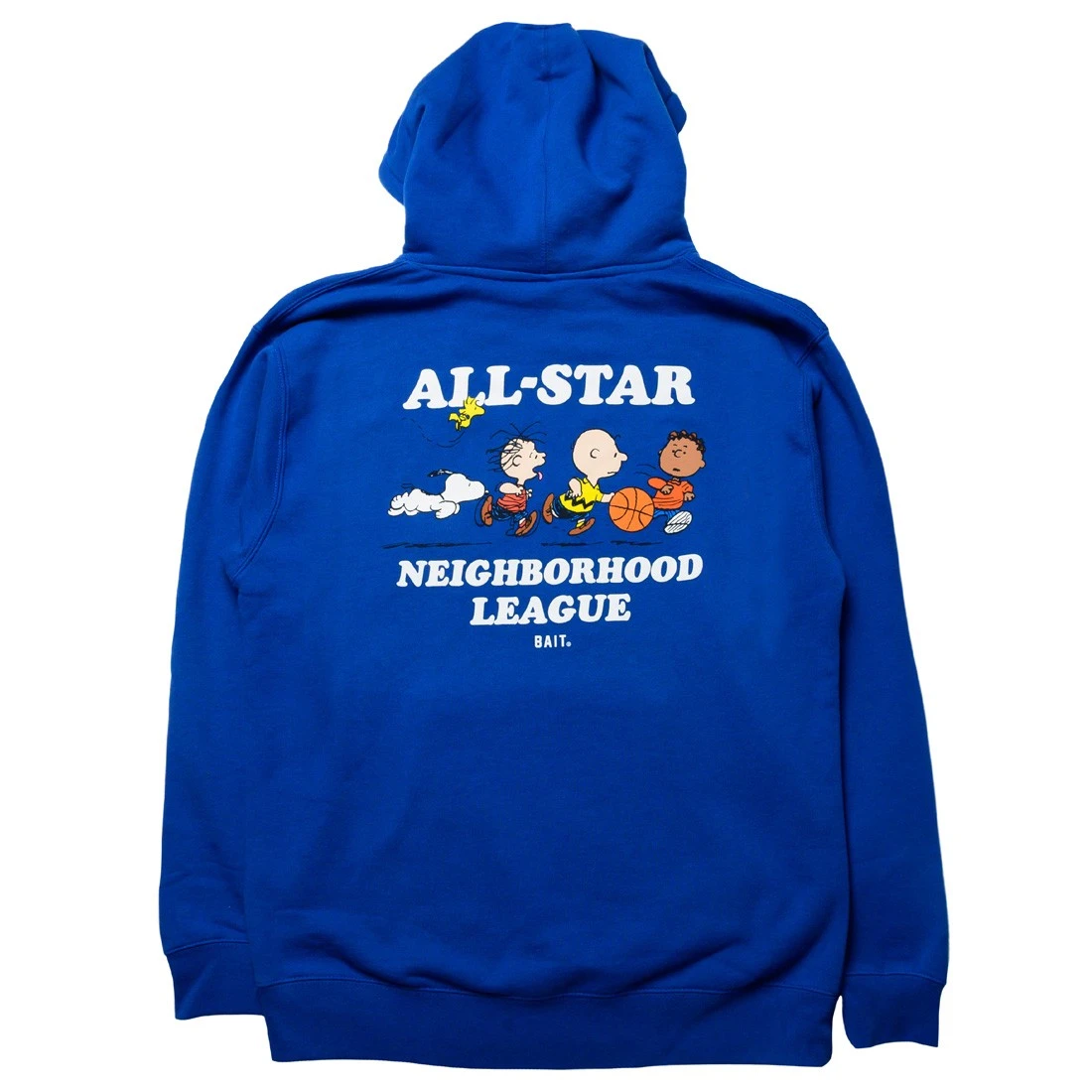 BAIT X Snoopy Men Neighborhood League Hoody (blue / Royal) 3 BAIT X Snoopy Men Neighborhood League Hoody (blue / Royal) - Image 3