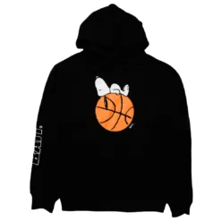 BAIT X Snoopy Men Snoopy Sleeper Baller Hoody (black)